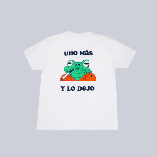 Camiseta "UNO MÁS Y LO DEJO"